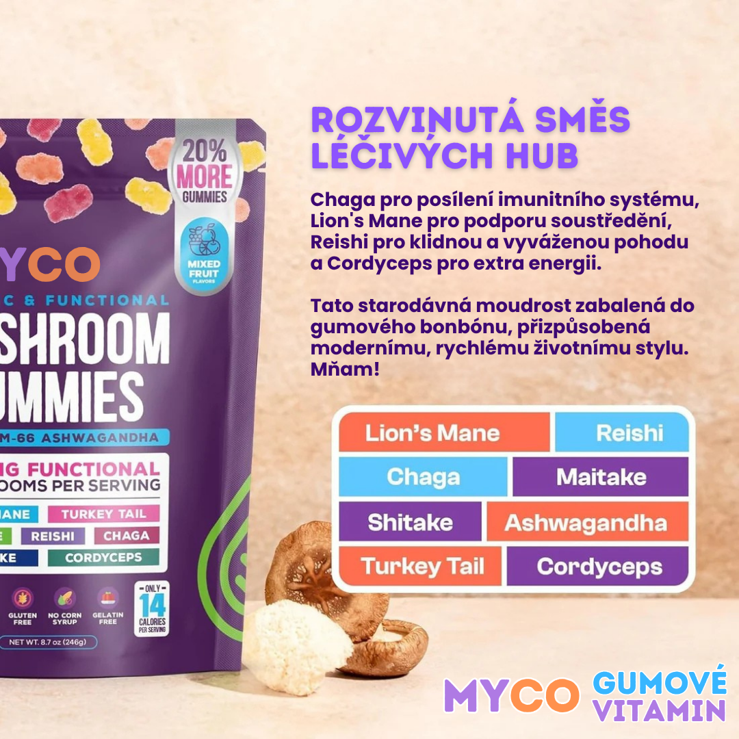 Myco - Gumové Vitamín