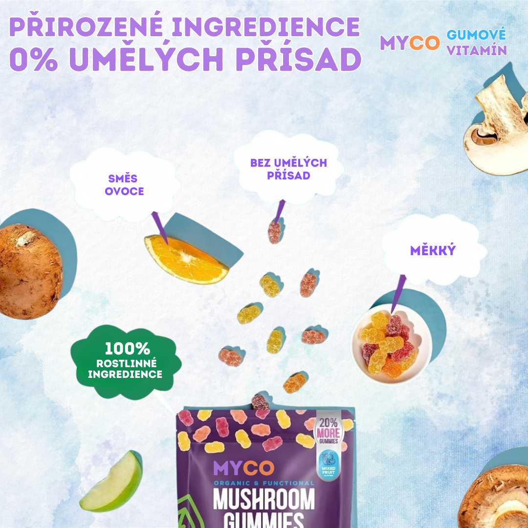 Myco - Gumové Vitamín